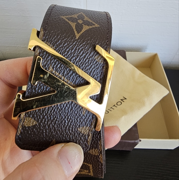 Louis Vuitton LV Initiales Belt Monogram Canvas belt size 80 - Picture 3 of 4